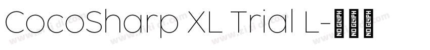 CocoSharp XL Trial L字体转换